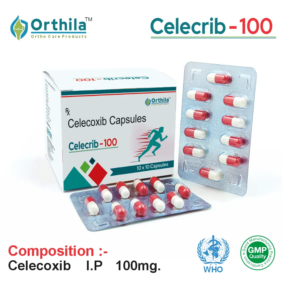 Celecoxib 100mg Capsule Packaging